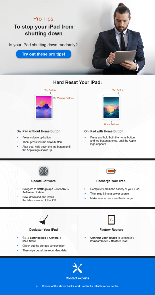 5 Tips To Stop Your IPad From Shutting Down Randomly - Rapid Repair
