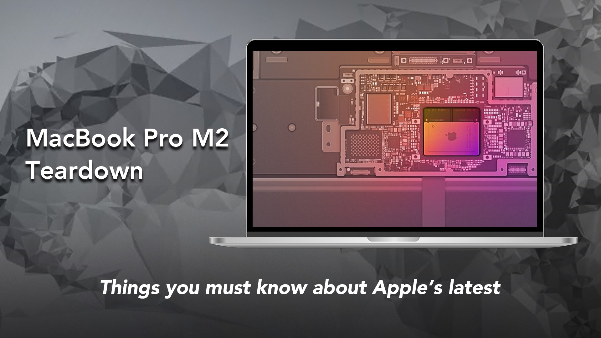 M2 Pro MacBook Pro teardown discover