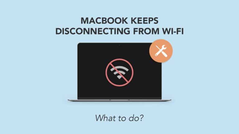MacBook keep disconnecting Wi-Fi