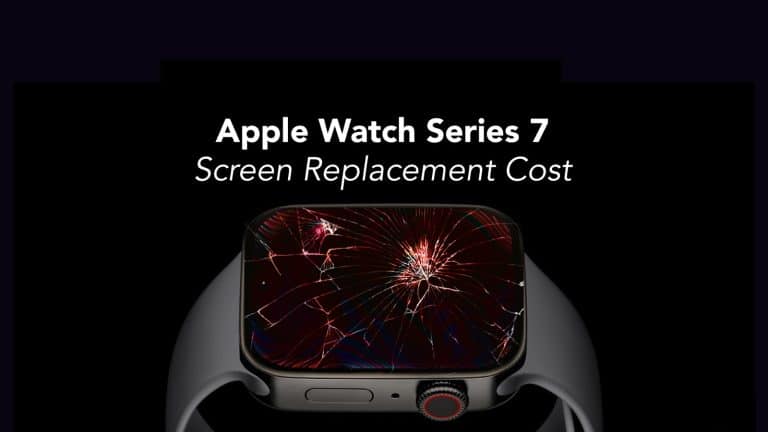 Apple Watch Series 7 for a screen replacement service