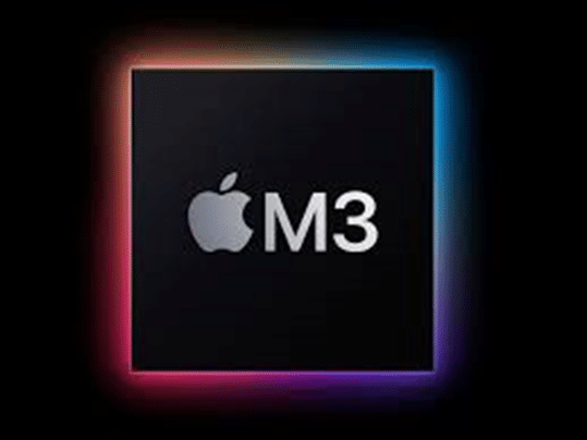 Apple-made M3 silicon chip