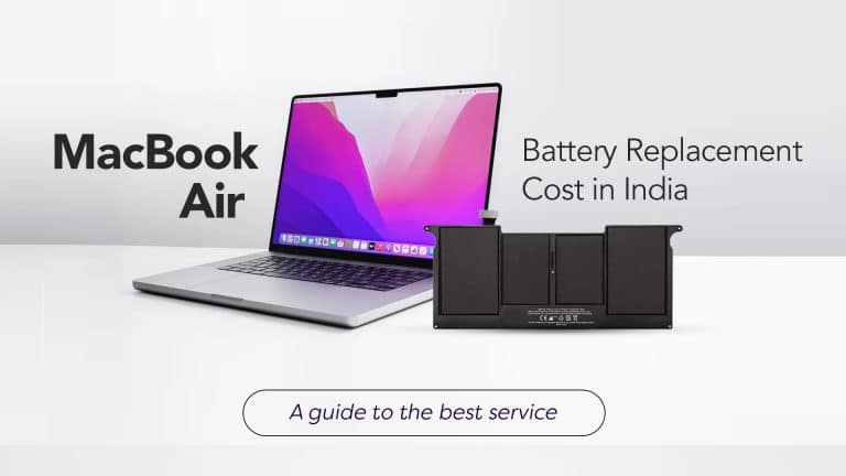 macbook air battery replacement cost