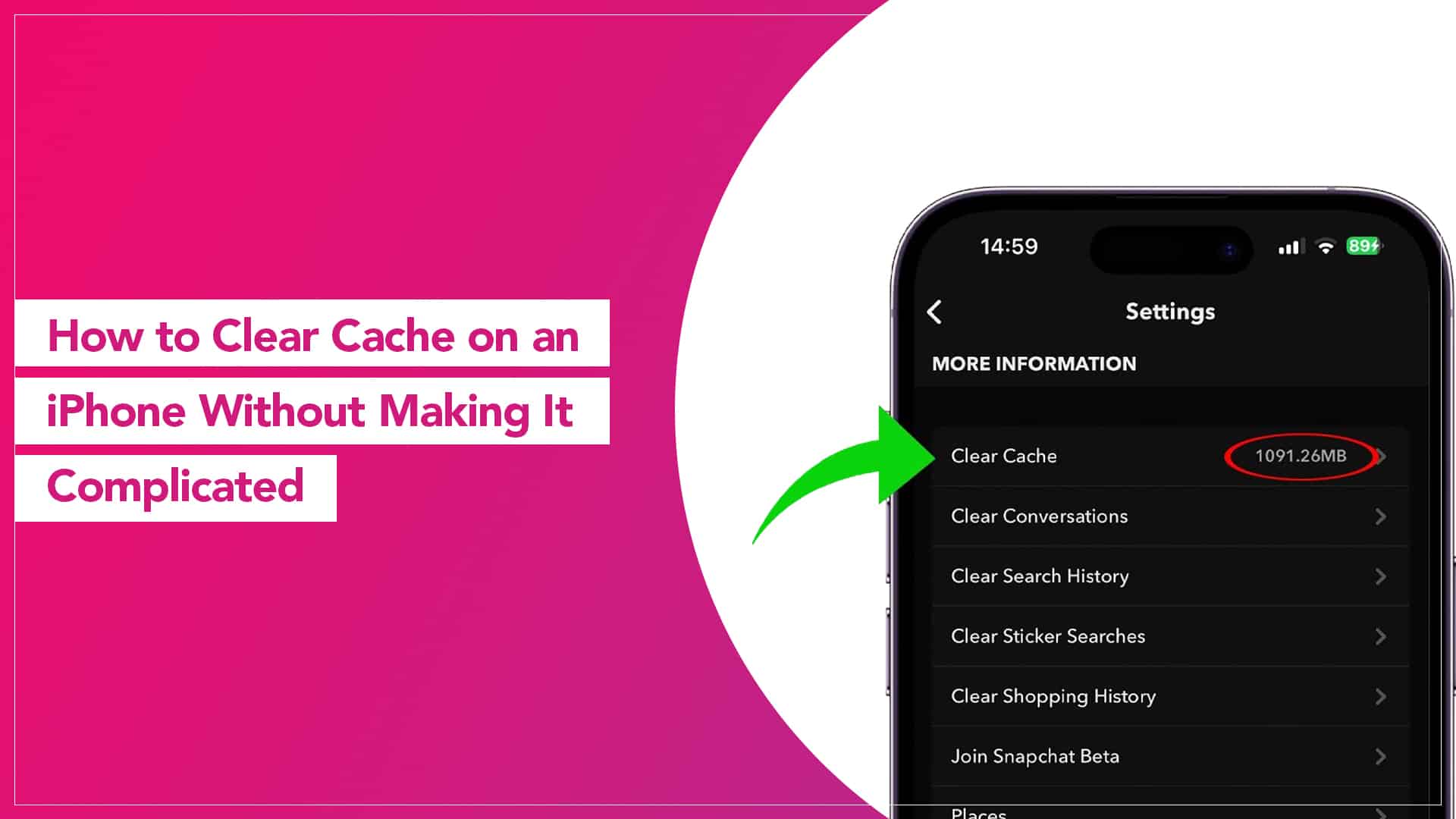 How to clear cache on iPhone to fix slow Safari and apps